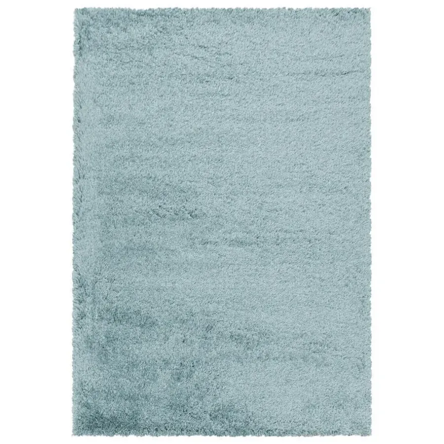 Hoogpolige Vloerkleden-Muratap Pearl Soft Hoogpolig Vloerkleed Blauw - 200x290 CM