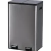 Prullenbakken-Leen Bakker Pedaalemmer Duo gunmetal - 60L