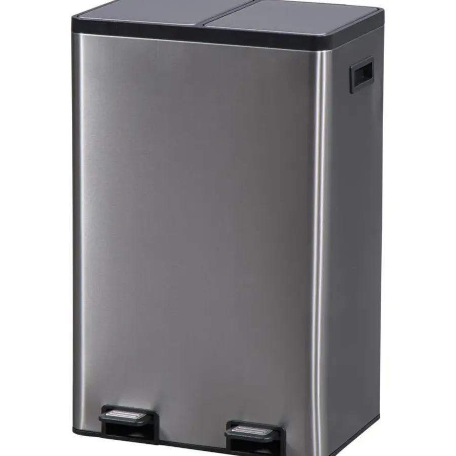 Prullenbakken-Leen Bakker Pedaalemmer Duo gunmetal - 60L