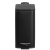 Leen Bakker Pedaalemmer Slim - 5 liter - zwart - 28,9x14x28,3 cm