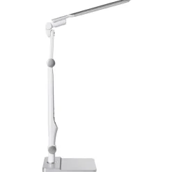 Bureaulampen|Bureaulampen-Leen Bakker PEGASI - Bureaulamp LED - Zilver - Synthetisch materiaal