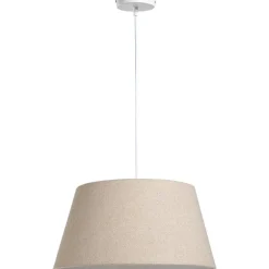 Pendels-Leen Bakker Pendel hanglamp wit met schroefdraad voor kap - E27 - 100 cm