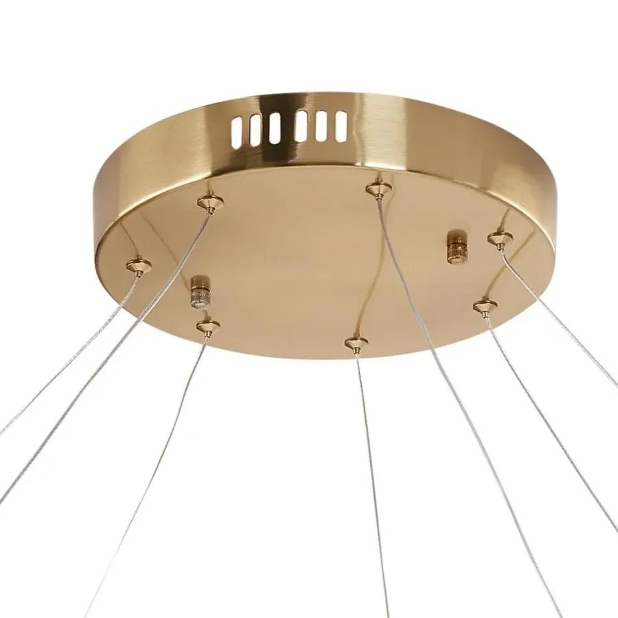 Beliani PERQUENO - Kroonluchter - Goud - Aluminium