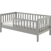 Vipack Peuterbed Petronille 70 x 140cm dennenhout - grijs