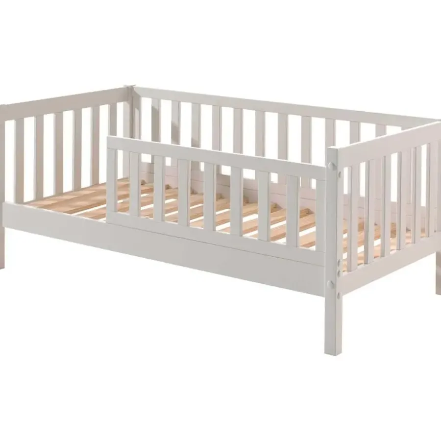 Vipack Peuterbed Petronille 70 x 140cm dennenhout - wit