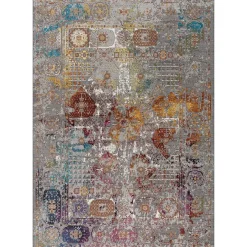 Muratap Picasso Feraghan Vintage Vloerkleed Multi / Beige Laagpolig - 300x400 CM