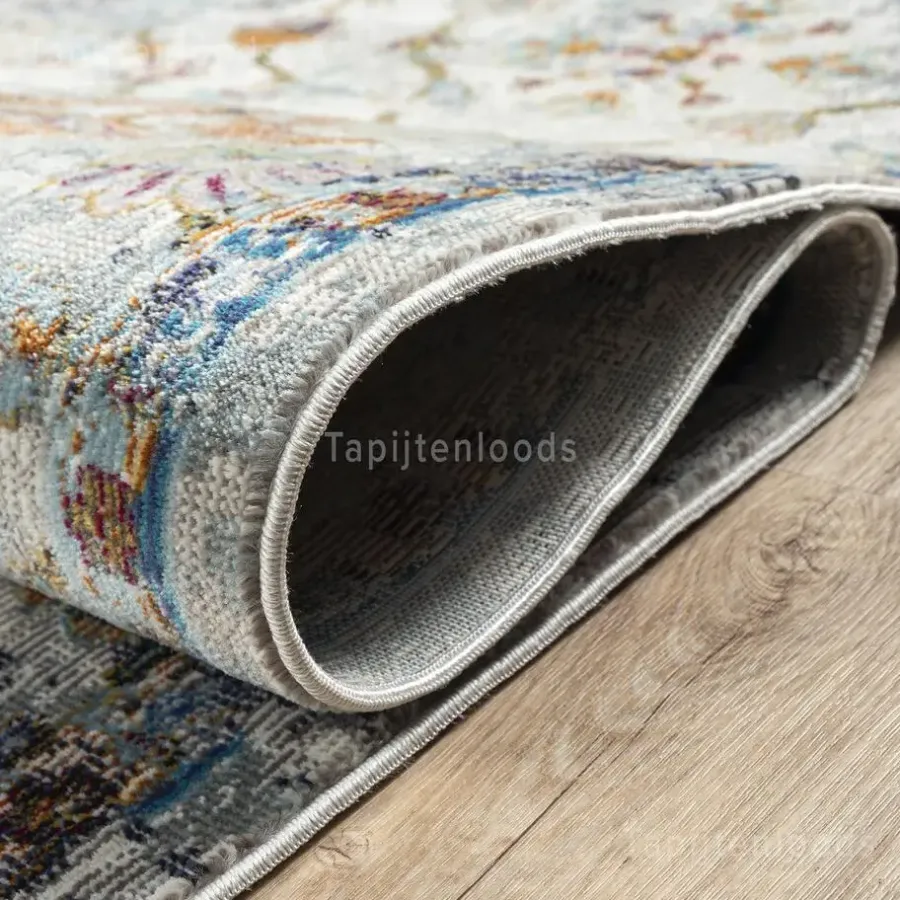 Vloerkleden|Laagpolige Vloerkleden-Muratap Picasso Sarough Vintage Vloerkleed Creme / Beige Laagpolig - 240x340 CM