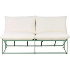 Loungebanken-Leen Bakker PICO - Tweezitsbank - Groen - Staal