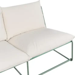 Loungebanken-Leen Bakker PICO - Tweezitsbank - Groen - Staal