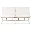 Loungebanken-Leen Bakker PICO - Tweezitsbank - Lichtbeige - Staal