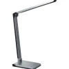 Bureaulampen|Bureaulampen-Leen Bakker PICTOR - Bureaulamp LED - Donkergrijs - Synthetisch materiaal