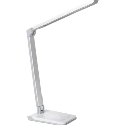 Leen Bakker PICTOR - Bureaulamp LED - Wit - Synthetisch materiaal