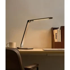 Bureaulampen|Bureaulampen-Leen Bakker PICTOR - Bureaulamp LED - Zilver - Synthetisch materiaal