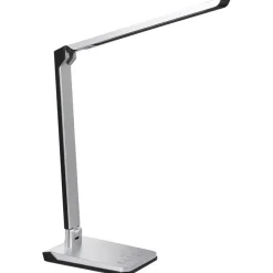 Bureaulampen|Bureaulampen-Leen Bakker PICTOR - Bureaulamp LED - Zilver - Synthetisch materiaal