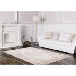 Laagpolige Vloerkleden-Merkloos Pierre Cardin Vloerkleed Vintage - Super zacht 120x170 cm