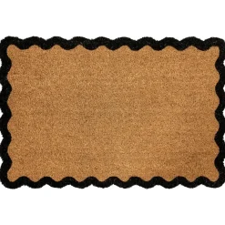Leen Bakker PINATUBO - Deurmat - Natuurlijk - 60 x 90 cm - Kokos