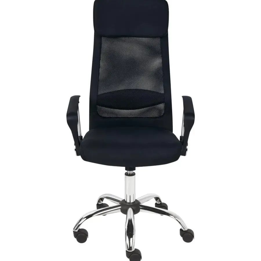Beliani PIONEER II - Bureaustoel - Zwart - Polyester