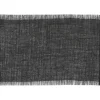 Placemats-Leen Bakker Placemat Emory - zwart - 45x30 cm (1 stuk)