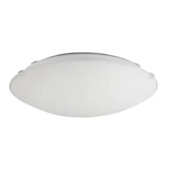 Leen Bakker Plafondlamp Basic - matglas - Ø27 cm