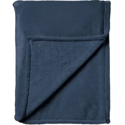 Sierkussen.nl Plaid Charlie - Insignia Blue - 200x220 cm