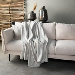 Plaids-Sierkussen.nl Plaid Charlie - Pumice Stone - 200x220 cm