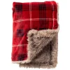 Plaids-Textino Plaid Christmas - Biking Red - 140x180 cm