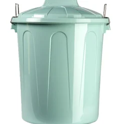 PlasticForte Afvalemmer - mintgroen - 21 liter - 35x33x42,5 cm