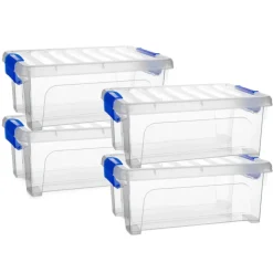 PlasticForte Multi Storage Opslagbox - transparant - 8L