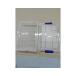 Opbergboxen-PlasticForte Opbergbox met deksel - 5L - 26 x 40 x 8,5 cm