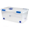 Opbergboxen-PlasticForte Opslagbak met deksel - 1x - 61L - 73 x 41 x 32 cm