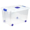 PlasticForte Opslagbak met deksel - 1x - 55L - 59 x 40 x 35 cm