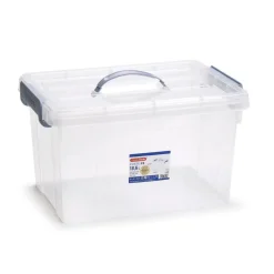 Opbergboxen-PlasticForte Opslagbox AZUL - transparant - 18.5 liter