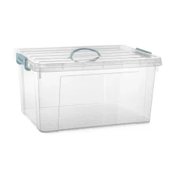 PlasticForte Opslagbox AZUL - transparant - 54 liter