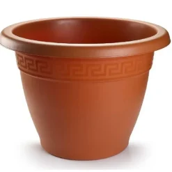 Bloempotten-PlasticForte Plantenpot - terracotta bruin - 40x33 cm - kunststof
