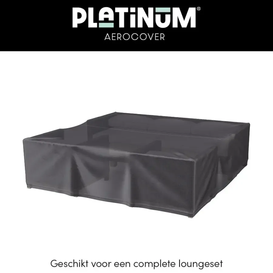 Tuinmeubelbeschermers-Aerocover Platinum loungesethoes 300x250x70 cm
