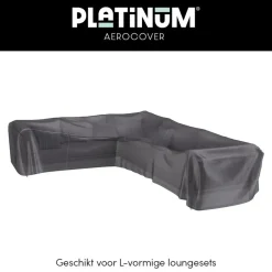 Tuinmeubelbeschermers-Aerocover Platinum loungesethoes L-vorm 330x255 cm - Links