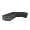 Aerocover Platinum loungesethoes L-vorm 330x255 cm - Rechts