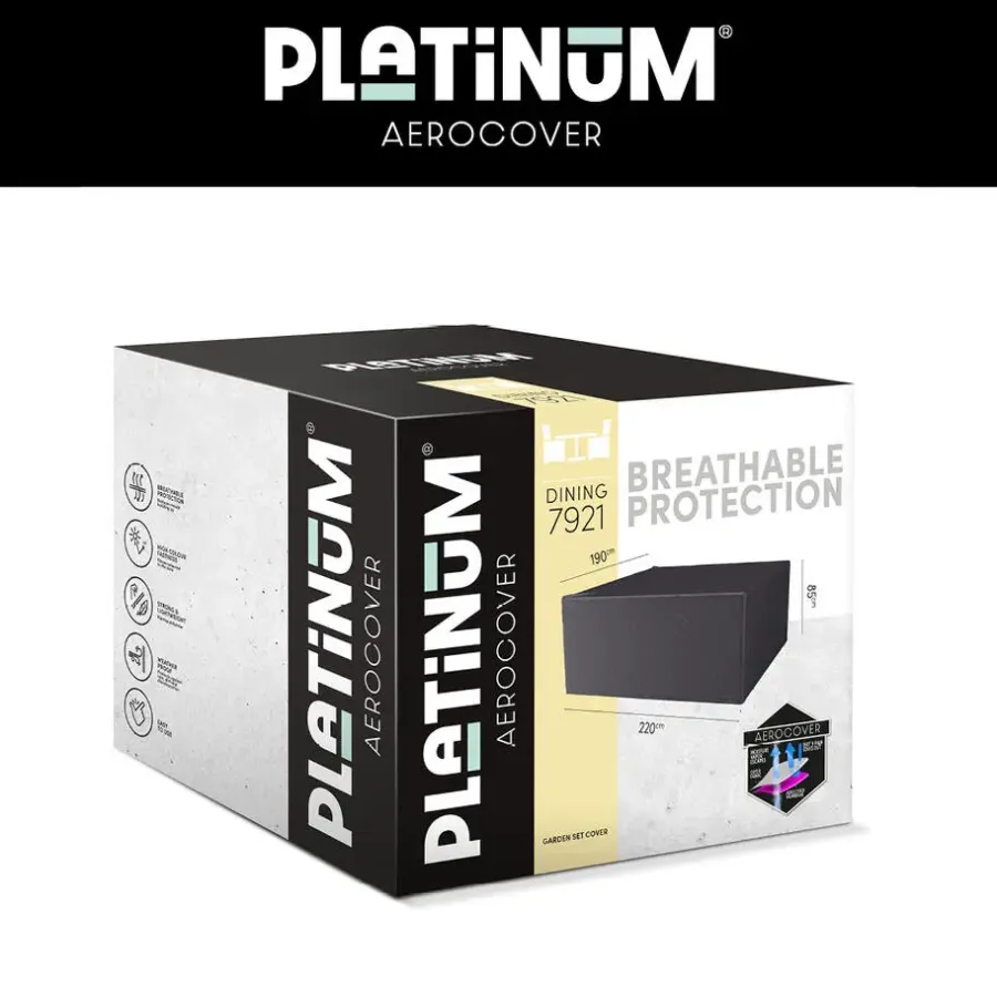 Aerocover Platinum tuinsethoes - 220x190x85
