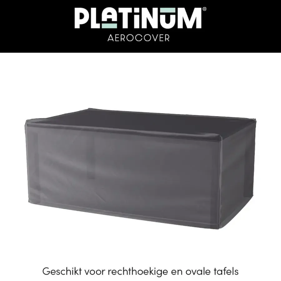 Tuinmeubelbeschermers-Aerocover Platinum tuintafelhoes 220x110 cm