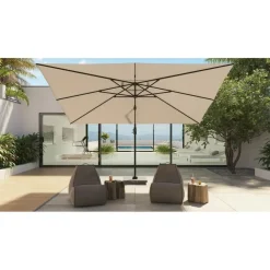 Platinum Challenger Premium T1 3x3 m - Manhattan Grey met voet en hoes