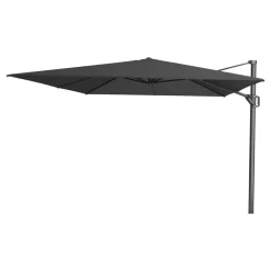 Parasols-Platinum Challenger Premium T1 4x3 m - Faded Black met voet en hoes