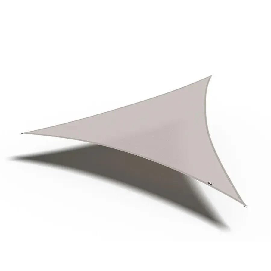 Schaduwdoeken-Platinum Coolfit schaduwdoek driehoek 3.6x3.6x3.6m - greige