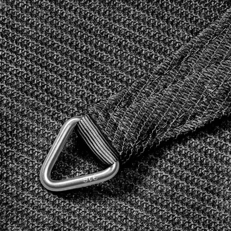 Platinum Coolfit schaduwdoek driehoek 5.0x5.0x5.0m - Antraciet