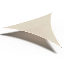 Schaduwdoeken-Platinum Coolfit schaduwdoek driehoek 3.6x3.6x3.6m - Gebroken Wit
