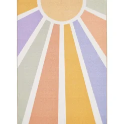 Muratap Play Sunshine Speeltapijt - 160x230 cm - Multi Creme - Vloerkleed Kinderkamer
