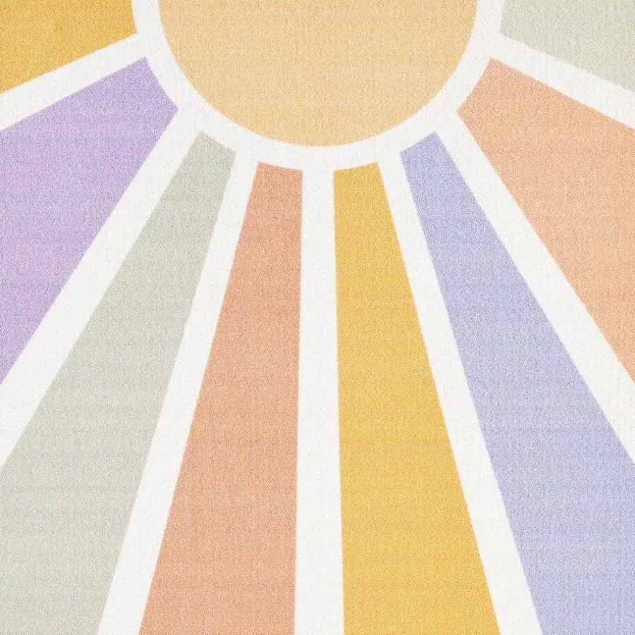 Muratap Play Sunshine Speeltapijt - 160x230 cm - Multi Creme - Vloerkleed Kinderkamer