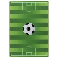 Muratap Play Voetbal Speeltapijt - 100x150 cm - Groen - Vloerkleed Kinderkamer