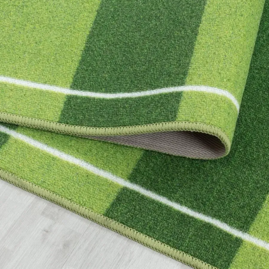 Muratap Play Voetbal Speeltapijt - 100x150 cm - Groen - Vloerkleed Kinderkamer