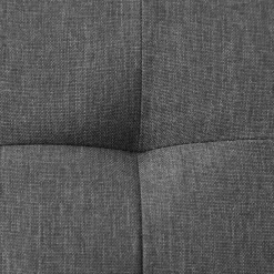 Poefen-Merkloos Poef - opvouwbaar - zonder poten - stof - 38 cm - donkergrijs