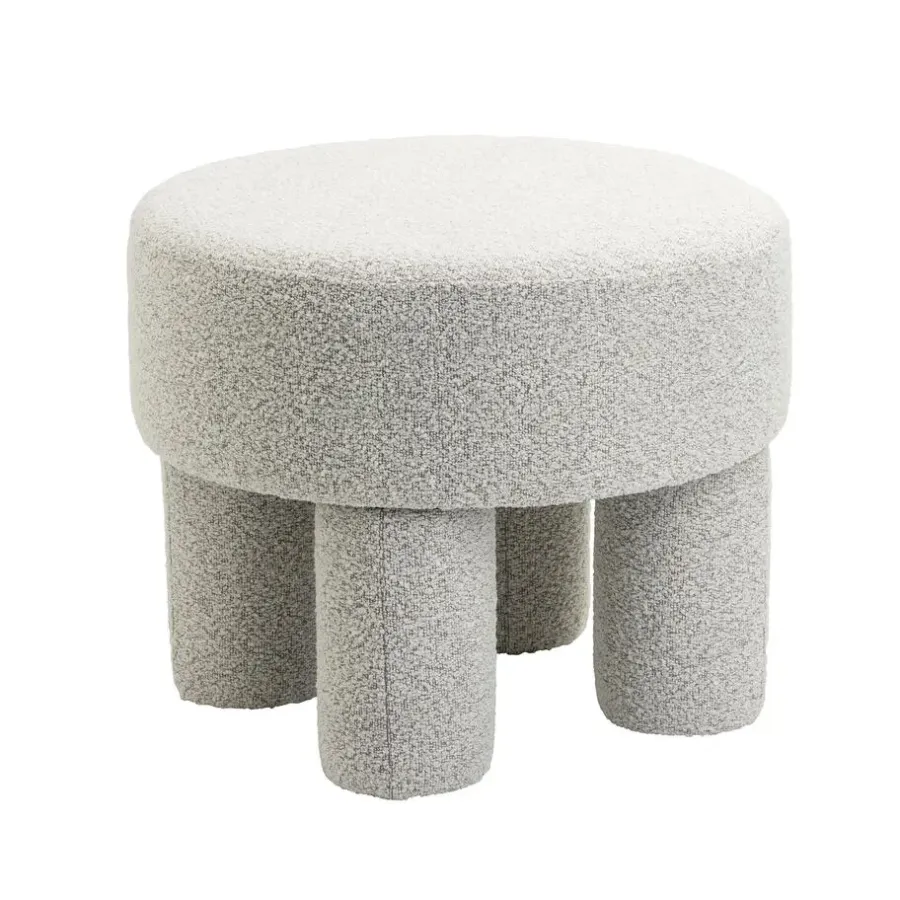 Poefen-HomeMixx Poef Demi - Bouclé Naturel